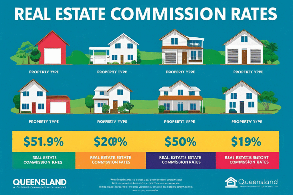 real estate commission qld